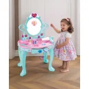 Toaletka dla dziewczynki z LED, suszarką, biżuterią i dźwiękami - Mała Księżniczka